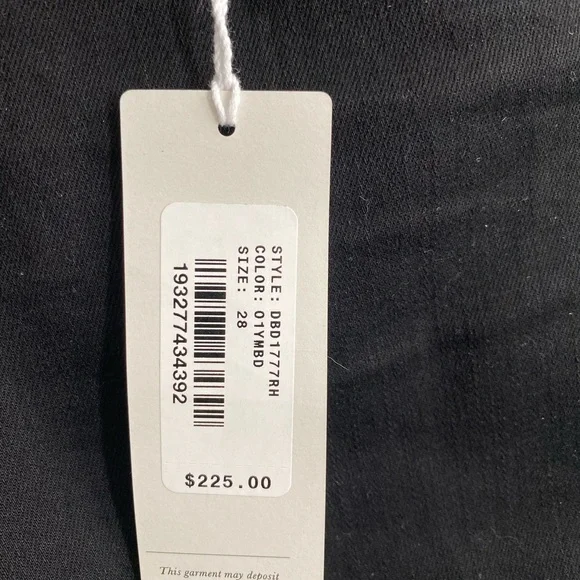 AG FarAH Black Jeans - NWT. Brand new. See tags. Frayed edges & “ripped” knees